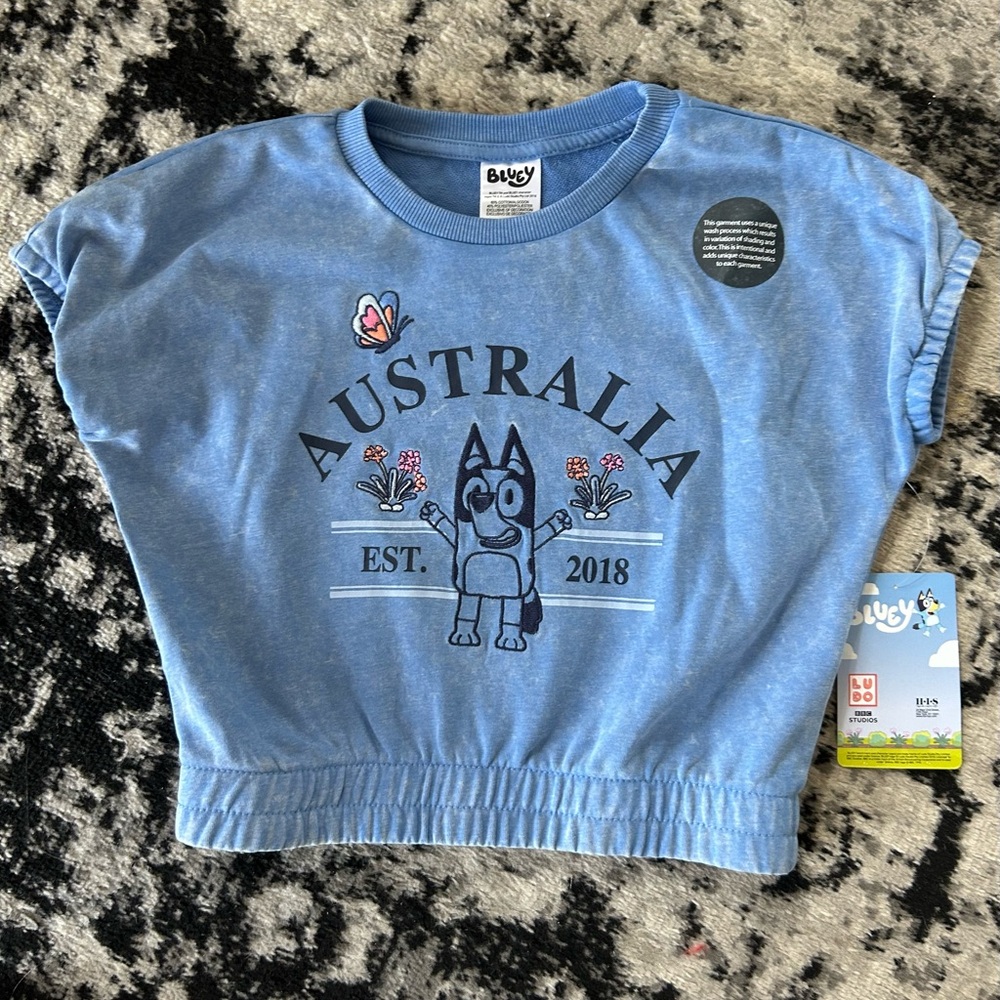 Bluey Kids Blue T-Shirt